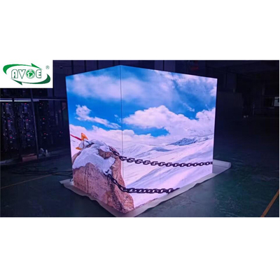 P2.604 4K Stage Rental LED Screen Type B Inner Outer Curve Lock System 90°