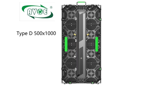 Commercial rental LED Screen P4.81 Rental LED Panel 3840Hz cabinet 500x1000mm