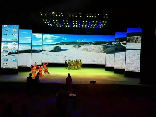 Ultra- Light P3.91mm Full Color Stage Rental LED Display 5000cd/sqm Brightness