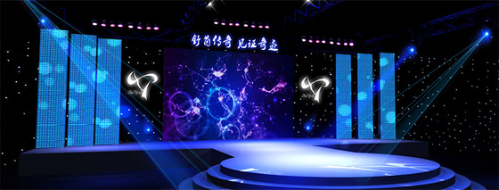 Ultra- Light P3.91mm Full Color Stage Rental LED Display 5000cd/sqm Brightness