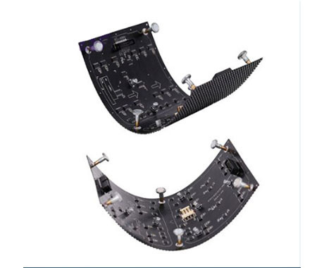 Different Shapes Indoor Creative LED Screen Suitable Curved Environment
