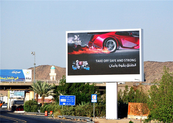 Waterproof Large P6 Outdoor Advertising LED Display Screen