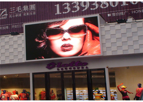 P10mm Full Color Outdoor Fixed LED Display for advertising Energy saving design