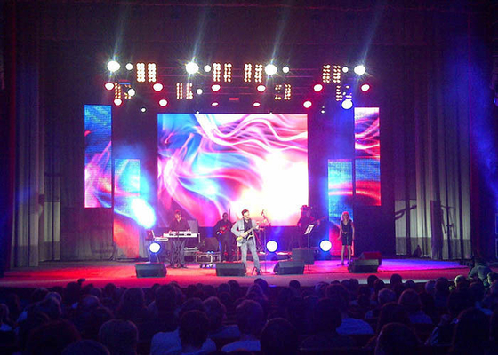 P4.81mm Indoor Rental LED Display 250*250mm Module For Exhibition Presentation Low Power Consumption