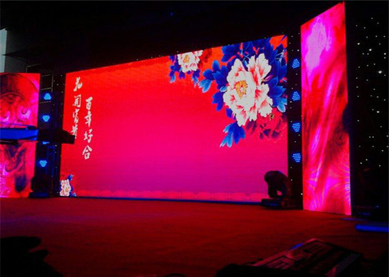 Super HD P4.81 Rental LED Screen 3840Hz Refresh Frequency Led Ads Display IP65 WaterProof