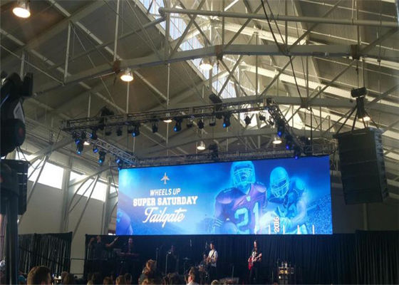 P3.91mm Stage Rental LED Display 250*250mm Module For Performance Shows Dustproof High Contrast