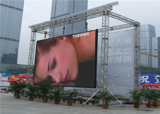 1R1G1B SMD1921 P3.91 Outdoor Rental LED Display For Stage 250*250mm Module Size