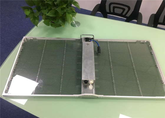1000*500mm/ 1000*1000mm Module Size Transparent Glass LED Display Flexible Installation
