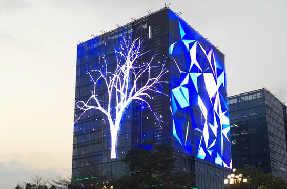 Outdoor 3840Hz Window AVOE LED Display 1000x500mm Or 1000x1000mm Cabinets