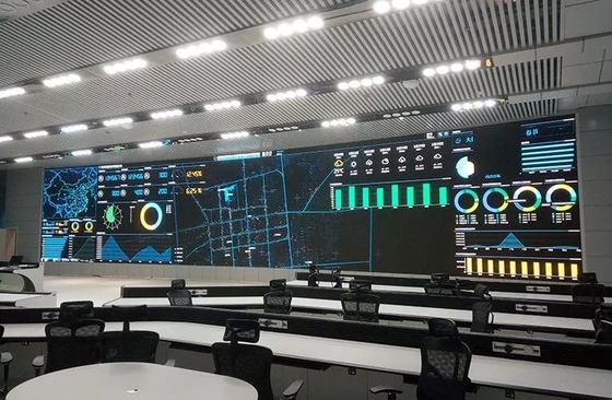 RGB UHD Indoor LED Display Wall 640*480mm 3840Hz P1.667 for Surveillance