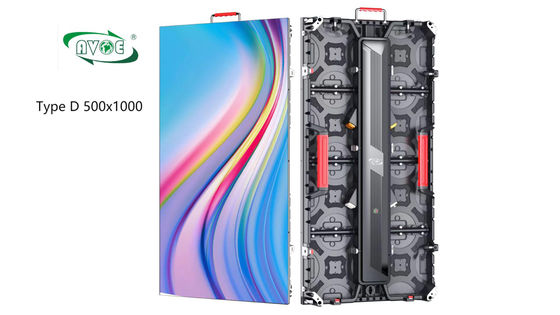 Loại D P3.91 Bảng nền màn hình LED 500x500 / 500x1000mm Cabinet Corner Protector