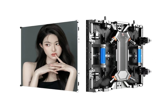 Nhà hàng ngoài trời cho thuê tủ màn hình LED 500x500mm P3.91 P2.976 P2.604 Cho các sự kiện