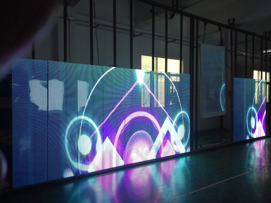 High transparent video display Good Visualization cabinet 1000*500mm and 1000*1000mm
