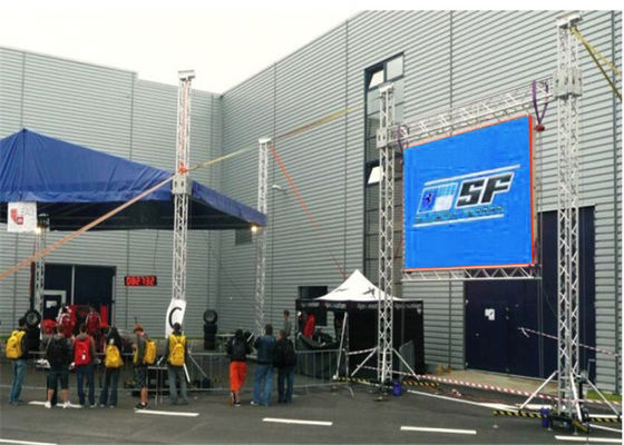 P4.81 Outdoor Rental LED Display No Fan Design Front Maintenance LED screen , External Led Display