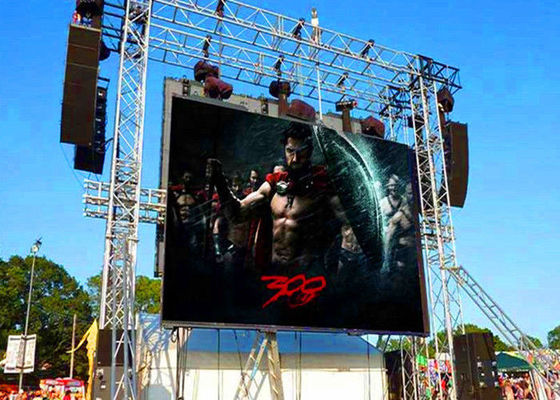 P5.95 Outdoor Rental LED Display Convenient Operation High Resolution 1920Hz